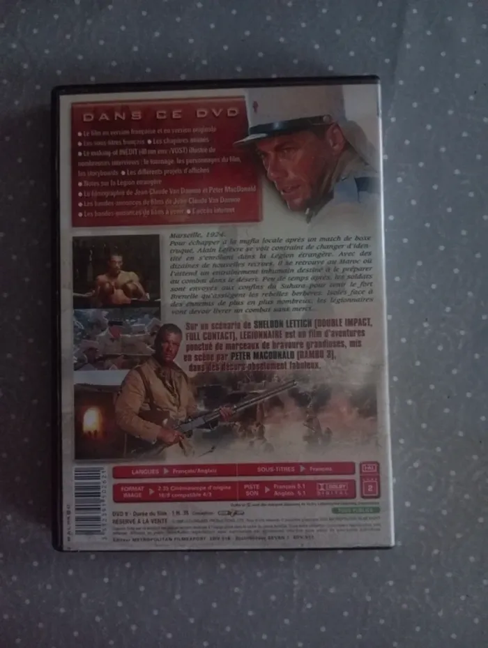 DVD Legionnaire - photo numéro 2