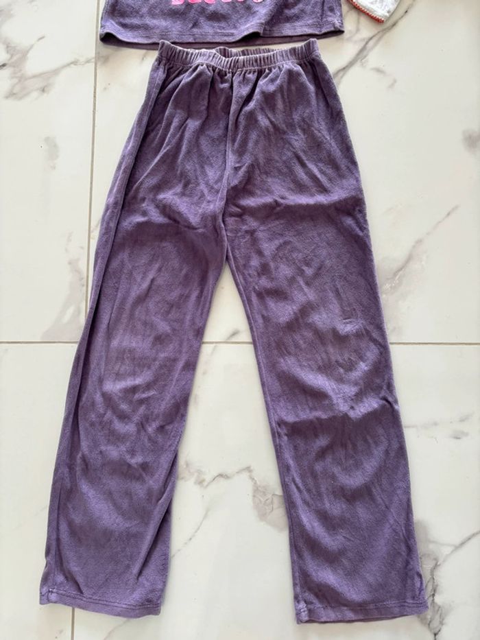 Lot de 2 pyjamas fille hiver T. 12 ans/152 cm - photo numéro 5