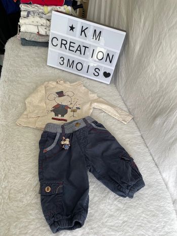 Ensemble 3 mois sergent major