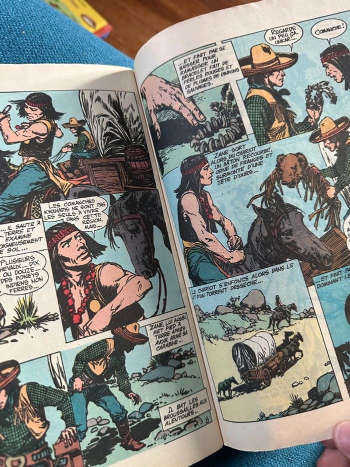 Magazine revue ancien Rintintin et Rusty 67 Zane Cannon bande dessinée bd - photo numéro 7