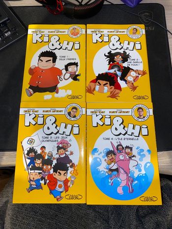 Tome 1,2,3 et 4 de Ki et Hi
