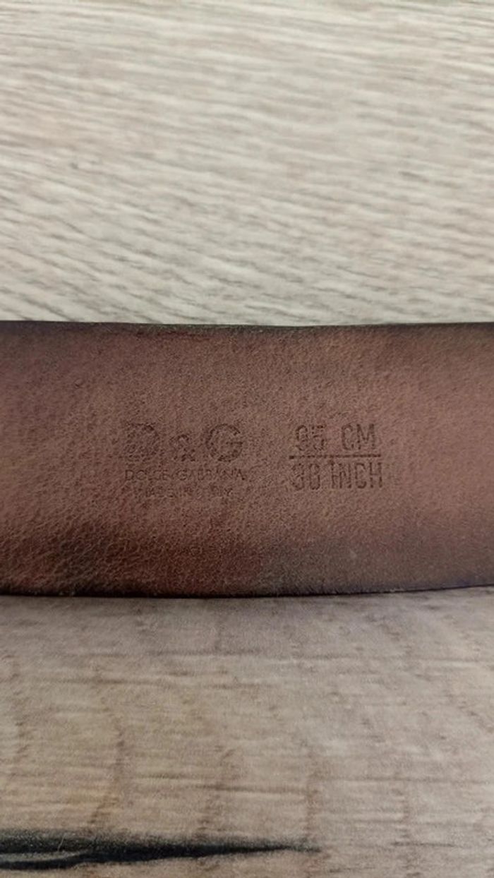 Ceinture Dolce & Gabbana - taille 95 cm - photo numéro 5