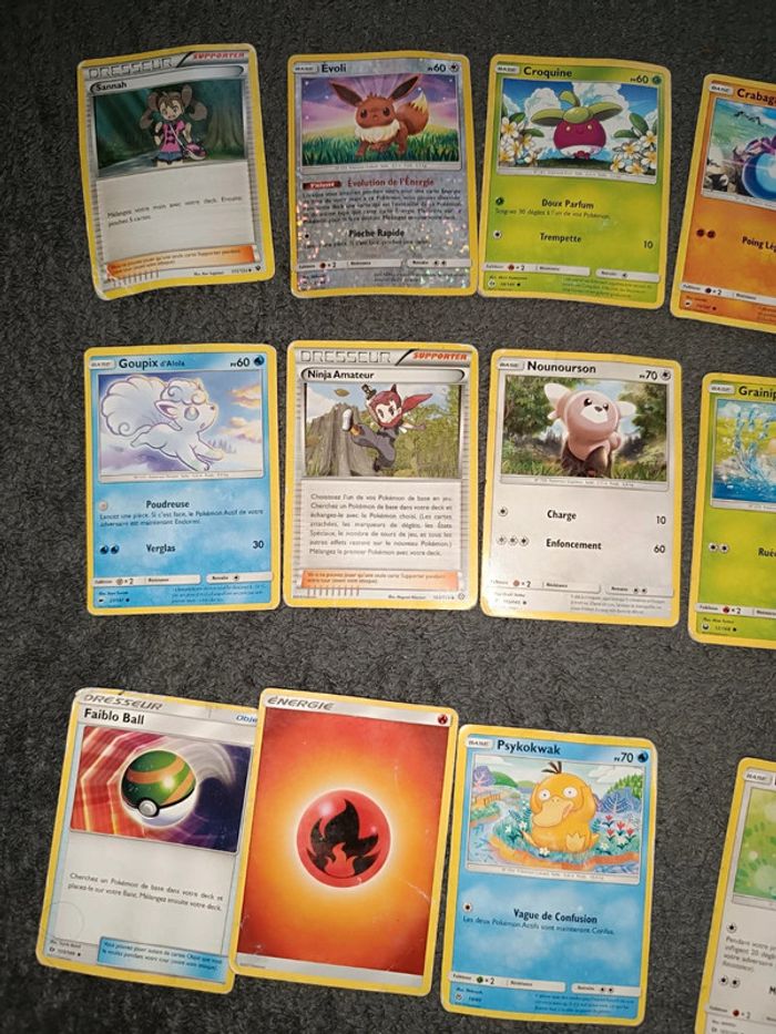 🌟Lot 18 cartes Pokémon en bon état 🌟 - photo numéro 2