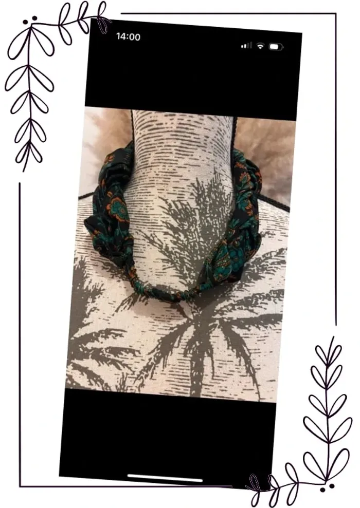 Accessoire cheveux bandeau tressé - photo numéro 4