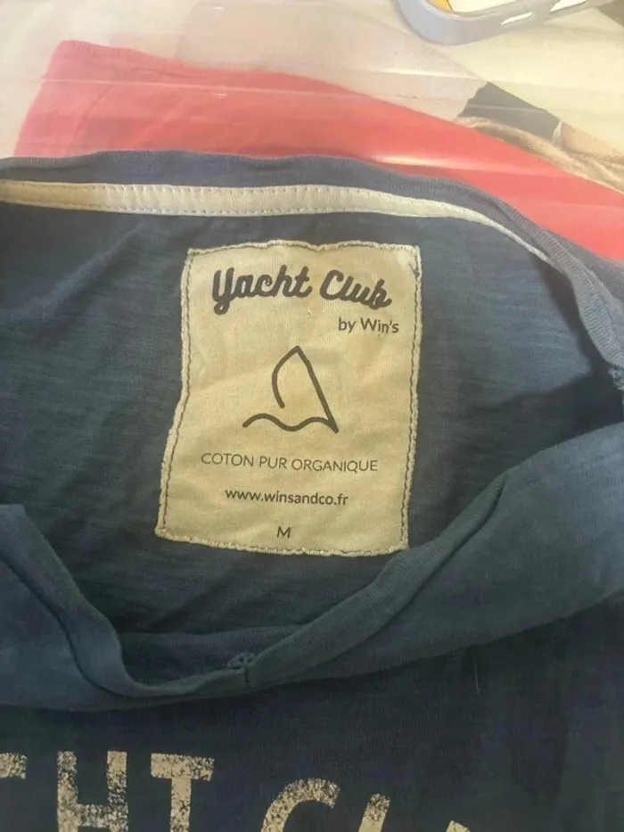 T shirt taille M marque yacht club by win's - photo numéro 3