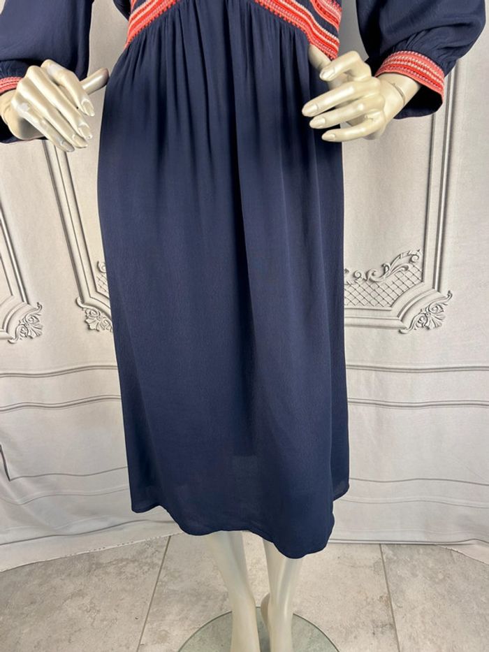 Robe longue Marine Ba&sh T1 / S neuve - photo numéro 5