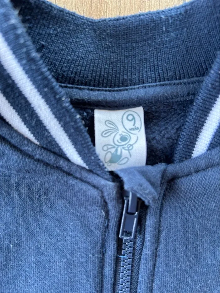 Gilet veste avec fermeture 9 mois - photo numéro 3