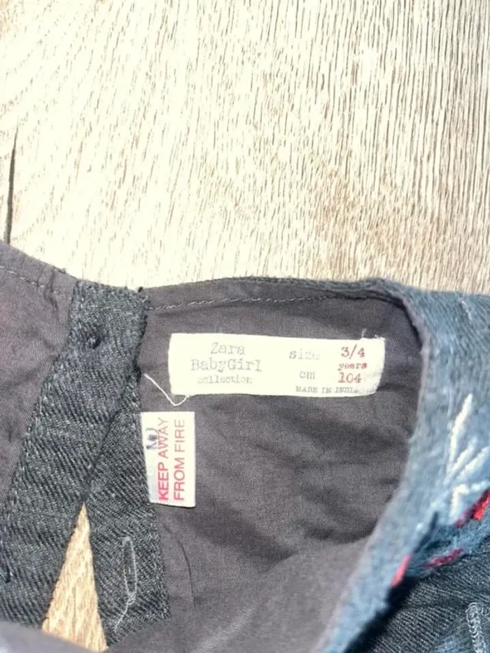 Blouse Zara 3/4 ans rentrée des classes - photo numéro 3