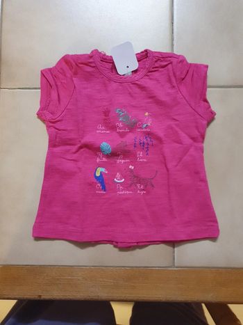 Tee-shirt catimini neuf 3 mois