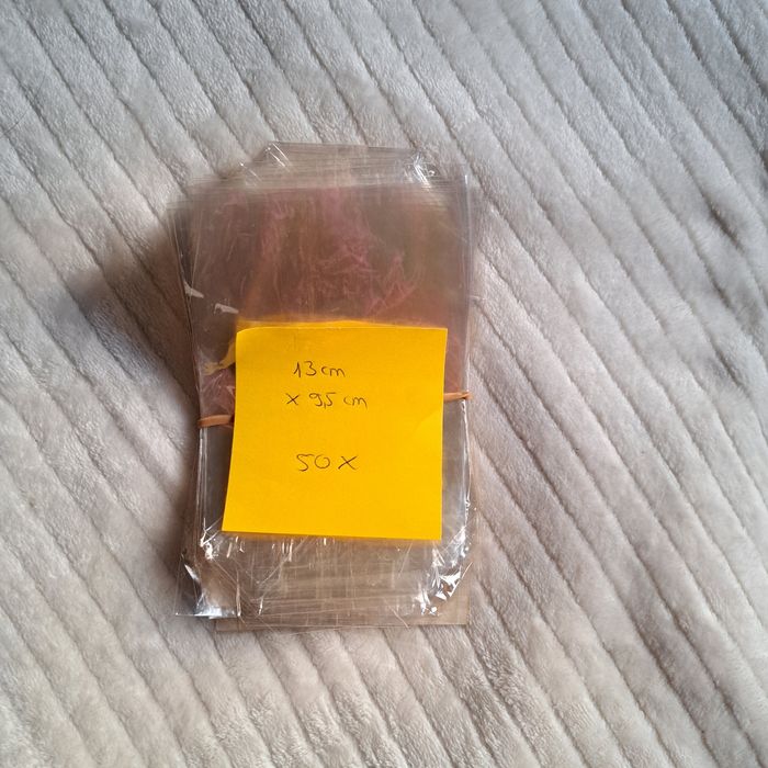 Lot de 50 sachets transparents