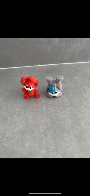 Lot de 2 petits lapins