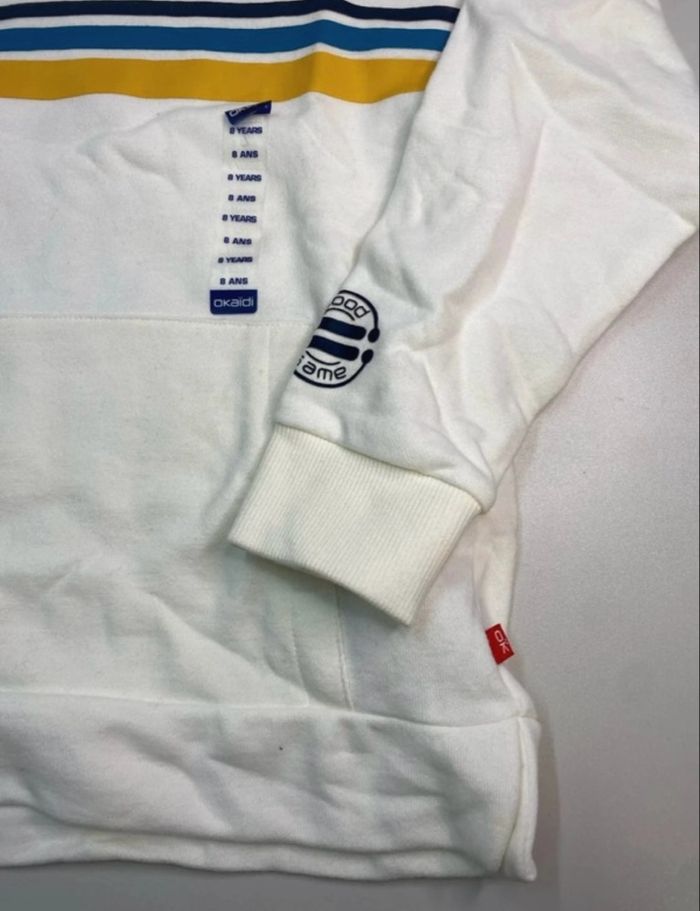 Sweat garçon - neuf - Okaïdi - Taille 8 ans - photo numéro 3