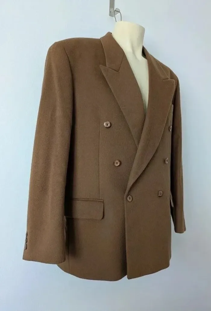 Veste blazer 65% cachemire - en cachemire laine - taille XL/XXL - photo numéro 5