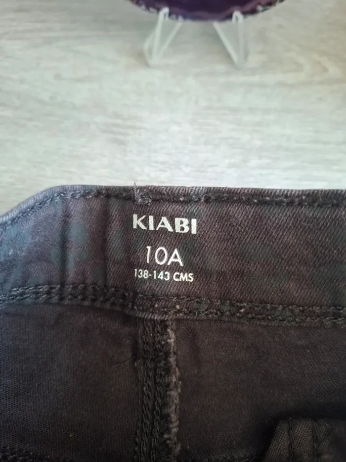 Pantalon jean slim 10 ans kiabi - photo numéro 3