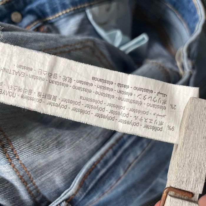 Jean skinny Stradivarius Super High Waist Taille 40 délavé bleu coton stretch V052 - photo numéro 10