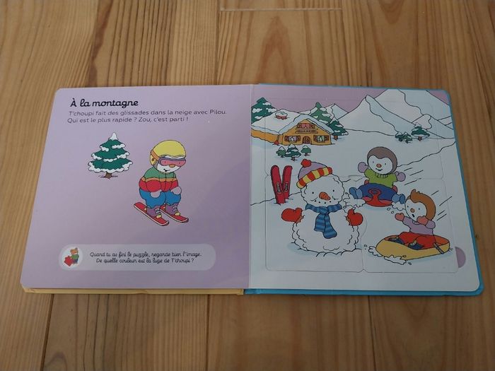 T'choupi mon premier livre puzzle - photo numéro 9