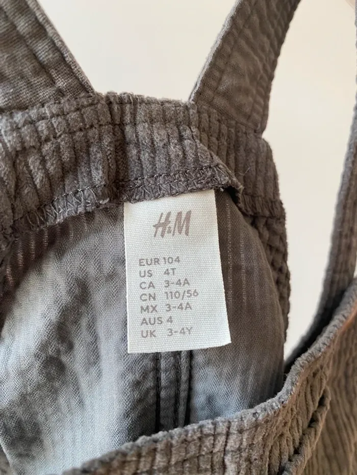 Robe velours 4 ans h&M - photo numéro 4