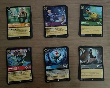 Lot cartes Lorcana chapitre 7