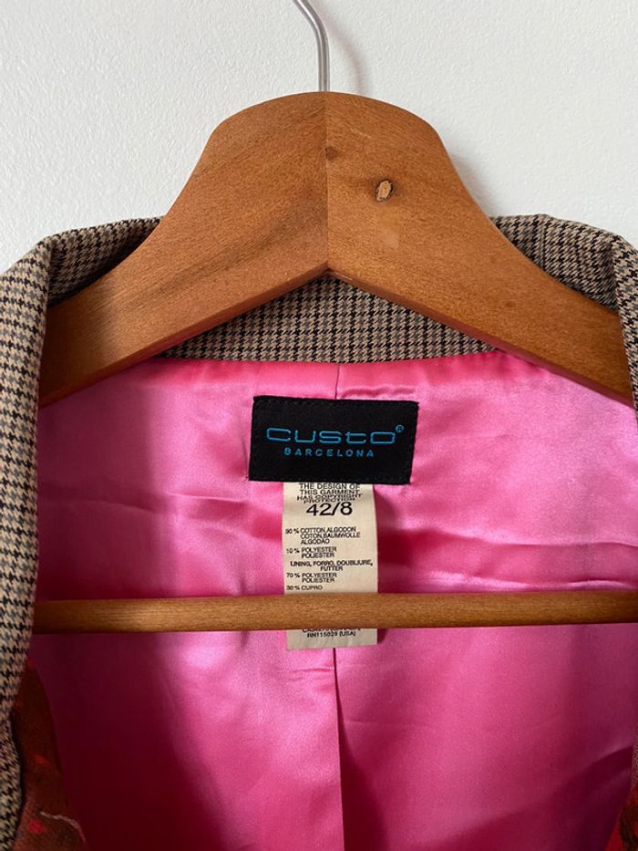 Manteau Custo rouge - photo numéro 2