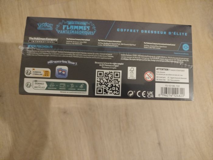 Pokemon Coffret ETB Flammes Fantasmagoriques ME02 – Neuf et scellé - photo numéro 4