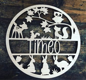 Déco murale prénom