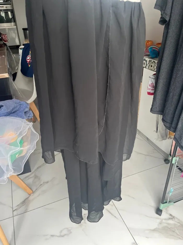 Robe cérémonie noir blanc - photo numéro 6