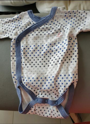 Lot de 10 bodys naissance