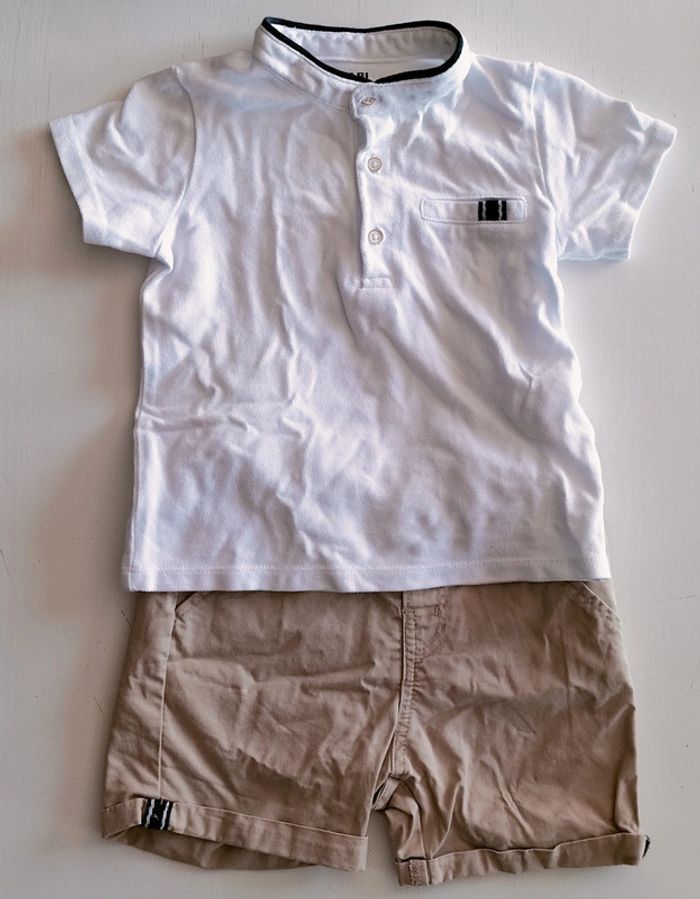 Ensemble Short-tee shirt garçon