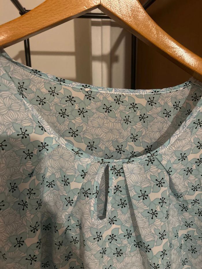 Blouse bleu clair - photo numéro 3