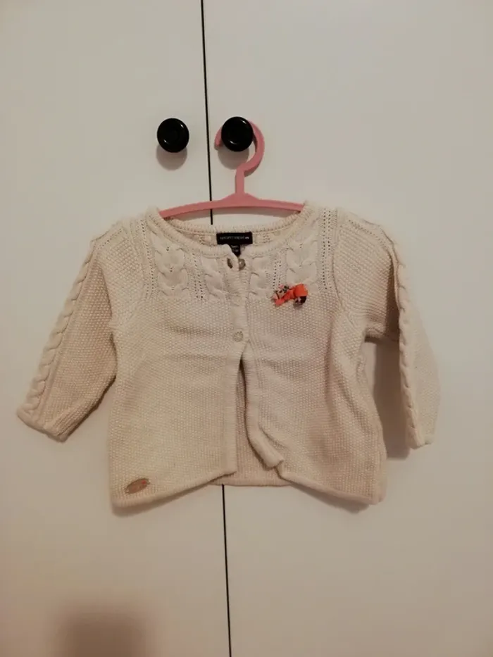 Gilet et T-shirt 9 mois 71cm Sergent Major - photo numéro 2