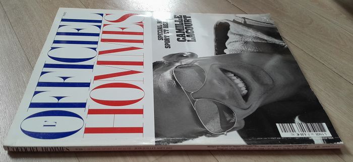 Magazine l'Officiel Hommes spécial Camille Lacourt sport mode et beauté n°24 Juin juillet aout 2011 - photo numéro 2