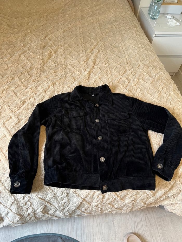 Veste noire velours - photo numéro 3