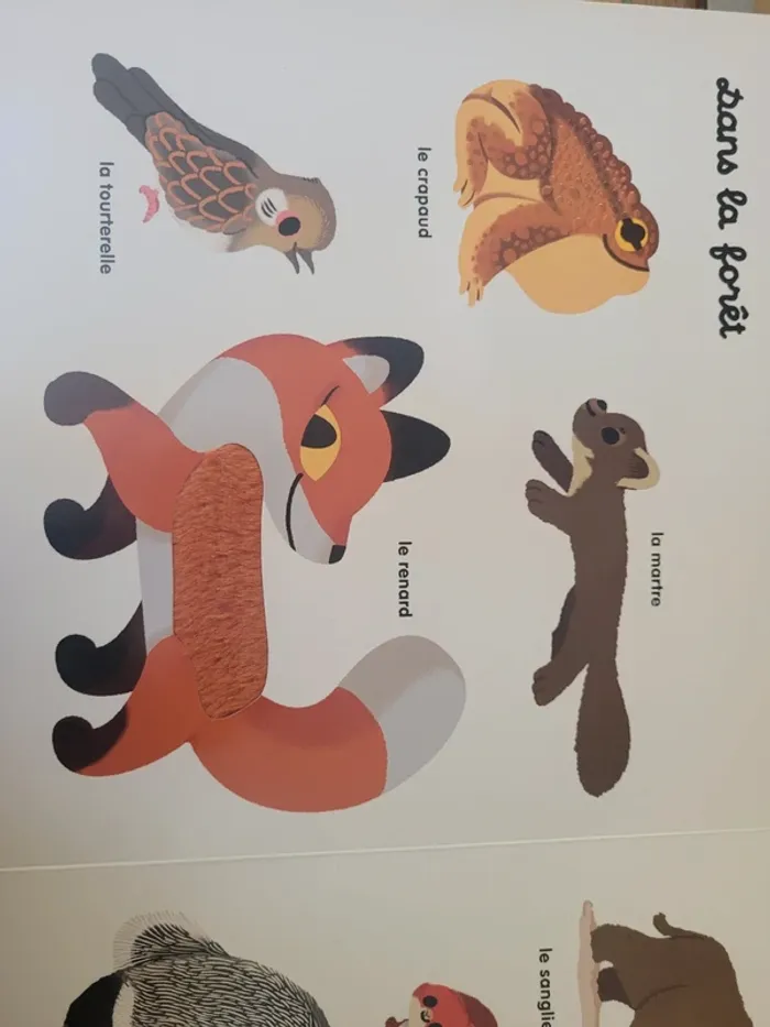 Mon imagier des animaux à toucher - photo numéro 3