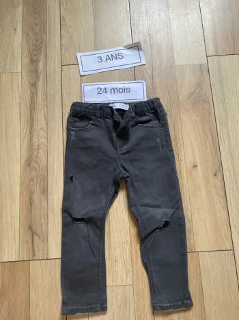 Jean zara 98 Cm noir