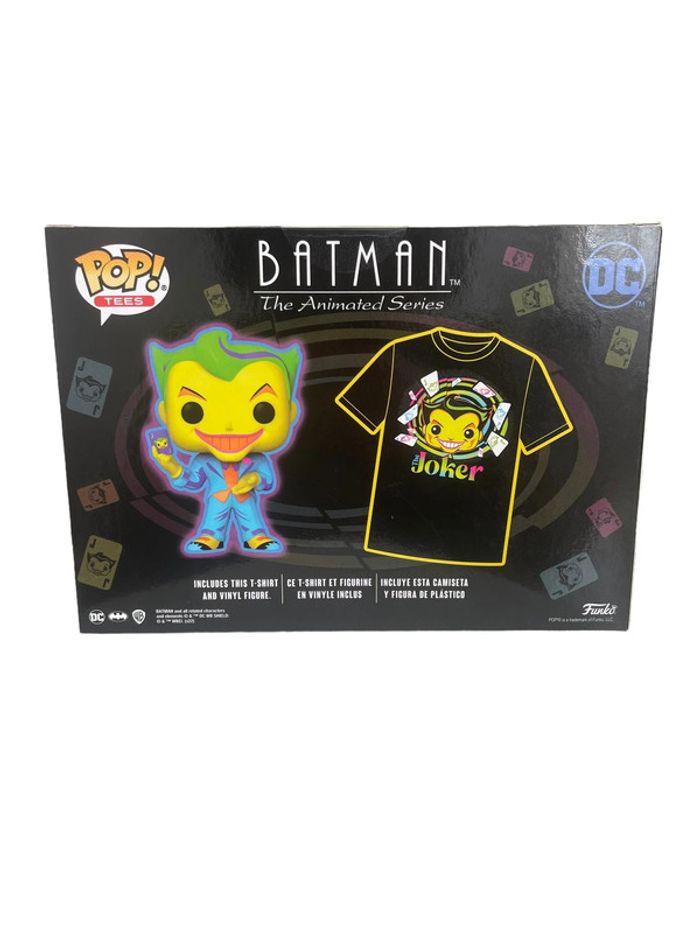 Coffret Funko Pop Batman The Joker T-Shirt taille L + figurine N•370 neuf - photo numéro 2
