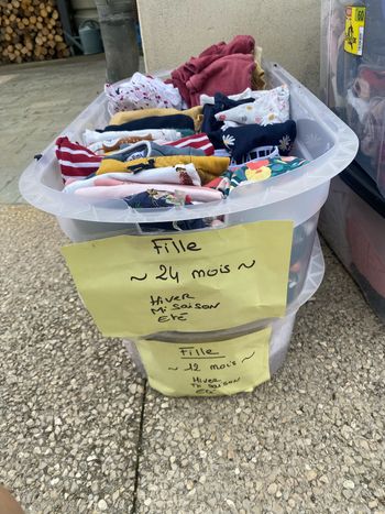 Lot vêtements fille 0 à 36 mois