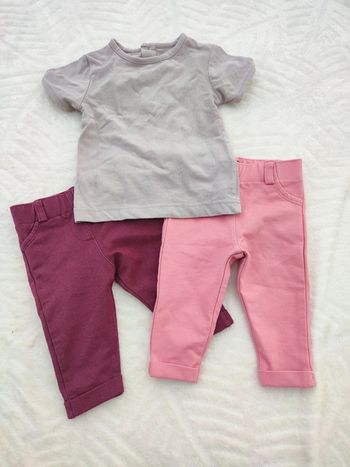 Lot 3 mois legging jeans et tes shirt