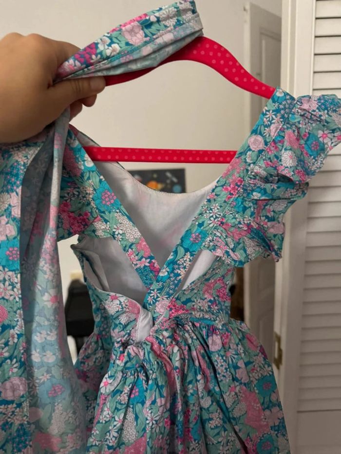 Robe liberty cérémonie jacadi - photo numéro 2