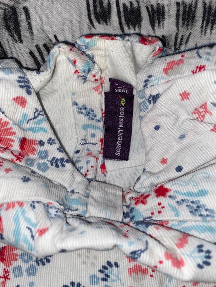 Ensemble t-shirt et gilet fausse fourrure, Sergent Major, 3 mois. - photo numéro 4