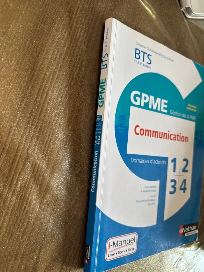 Livre BTS gpme communication, gestion des PME - photo numéro 2
