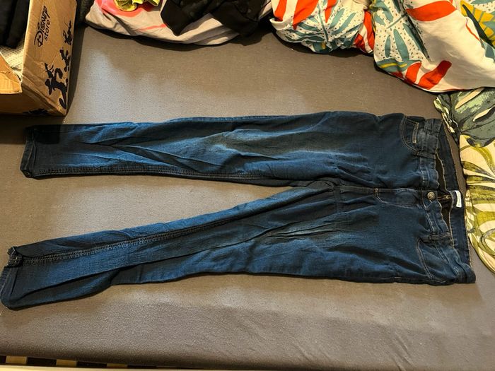 Jegging bleu