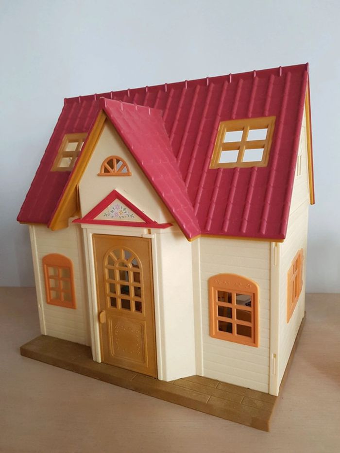 Sylvanian Families maison, famille et bus - photo numéro 17