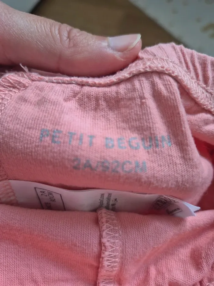 Pyjama 2 pièces petit beguin 2ans 92cm - photo numéro 4