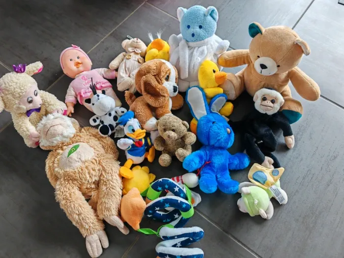 Gros lot de peluches