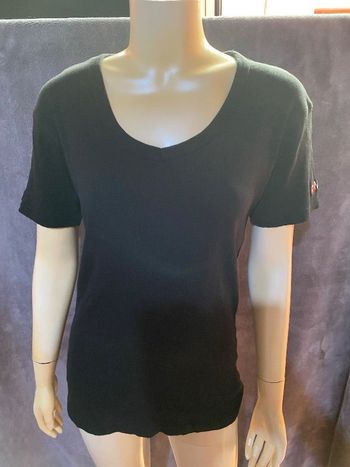 Teeshirt homme noir manches court taille XL