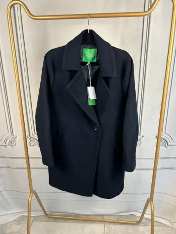 Manteau long Marine Mise au Green T.1 / S neuf