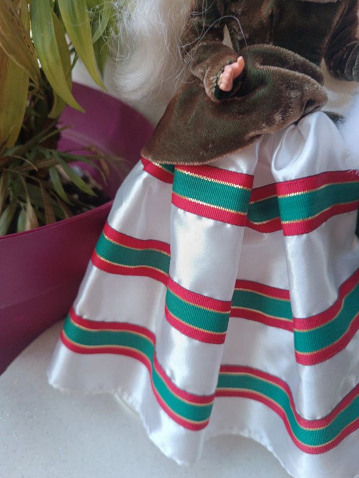 Barbie mattel poupée mannequin doll spécial édition vert green happy holiday 1994 gala vtg - photo numéro 4