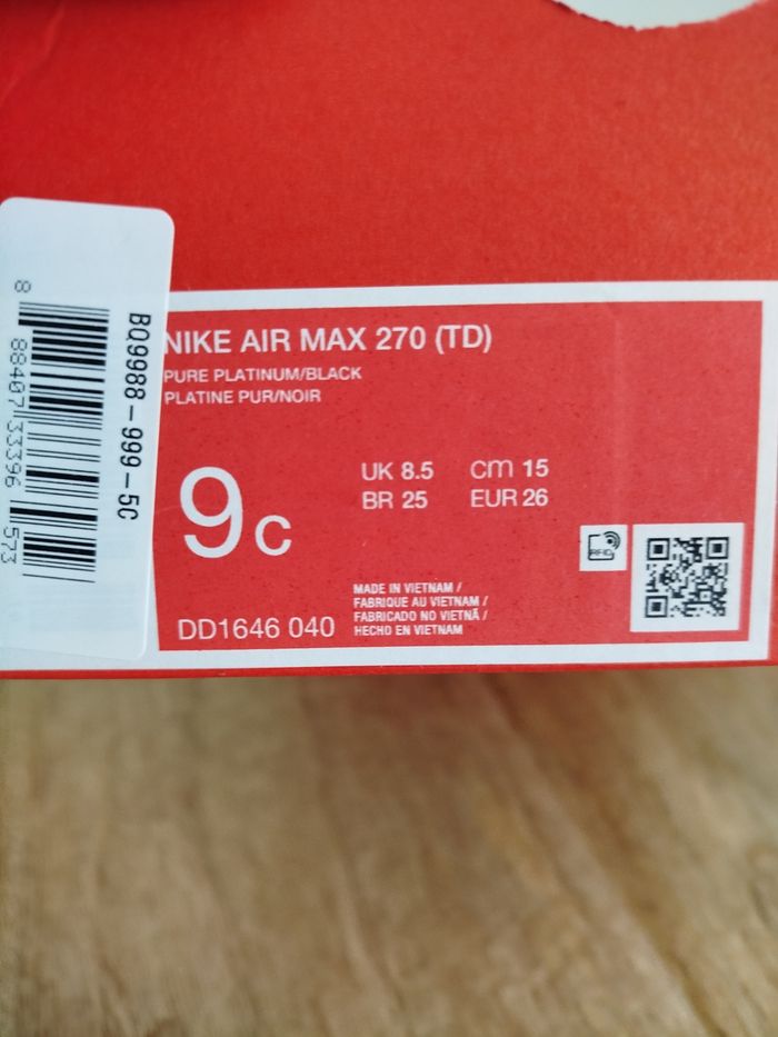 Baskets Nike T 26 - photo numéro 10