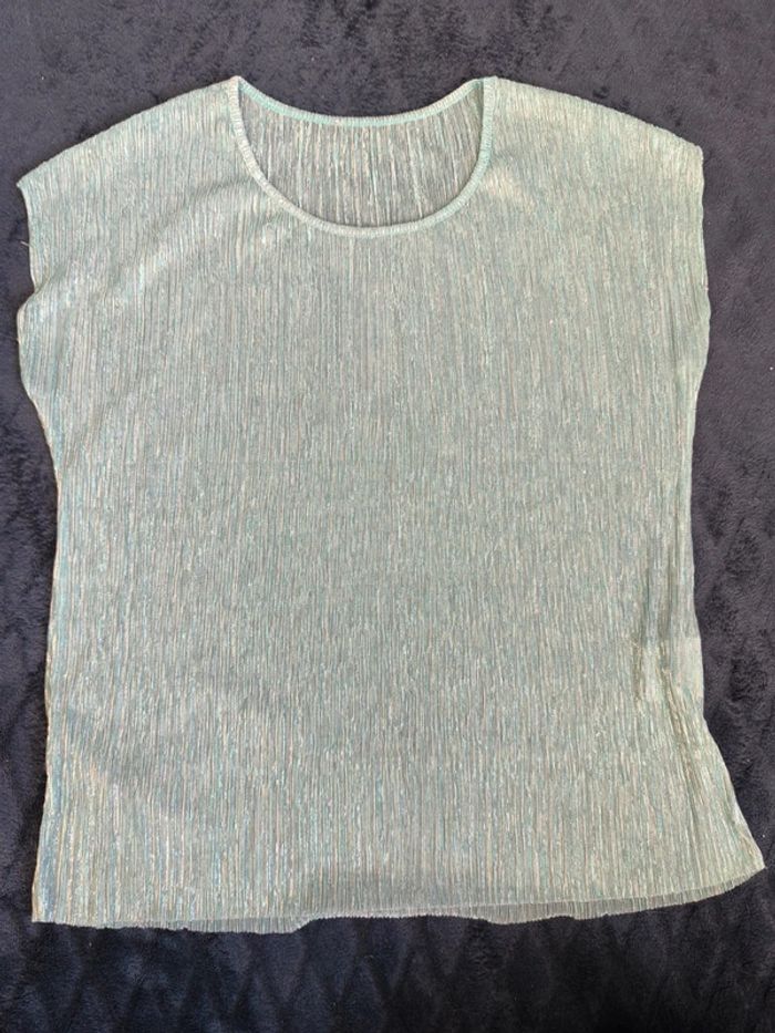 Tee-shirt sans manche, fin et léger Camaïeu