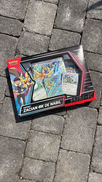 Pokémon - Coffret Zacian Ex de Nabil
